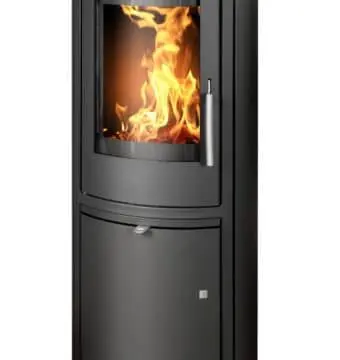 Kaminofen ABX Attersee - Korpus Stahl schwarz