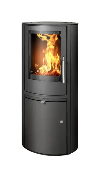 Kaminofen ABX Attersee - Korpus Stahl schwarz