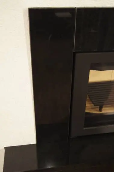 Farbmuster Granit schwarz