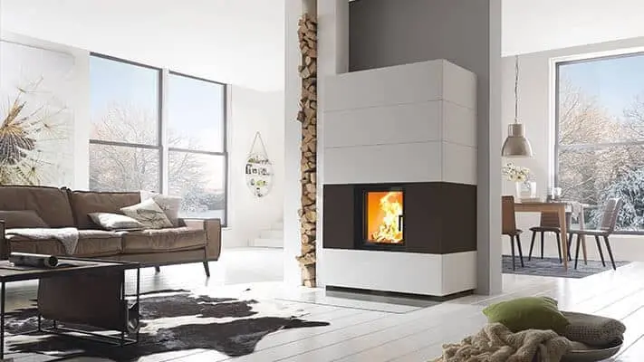 Kaminbausatz Schmid S7 Hoch - Designbeton