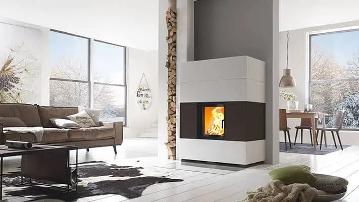 Kaminbausatz Schmid S7 Kurz - Designbeton