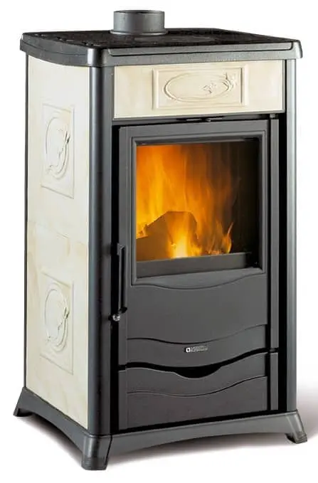 Kaminofen La Nordica TermoRossella Plus Evo D.S.A. - Liberty pergamentbeige