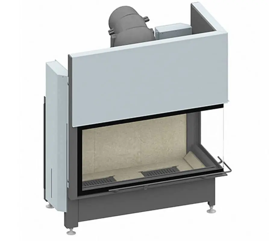 Ekko R 100(45)51 h - Tür hochschiebbar rechts; Glas einteilig