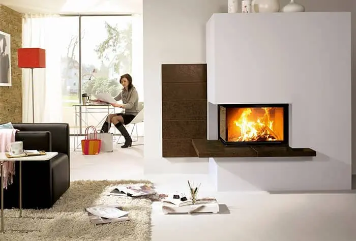 Kamineinsatz Schmid Ekko L W 67(45)51 s - Beispielbild