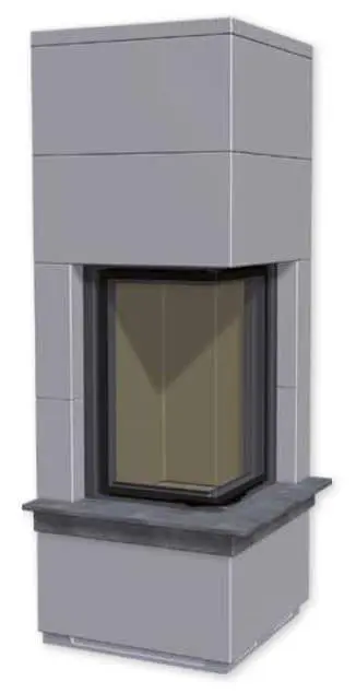 Naturstein-Bank mit Überstand