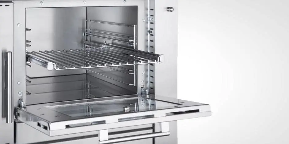 Backrohr aus Edelstahl