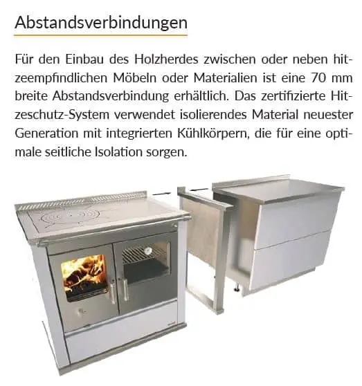 Rizzoli S 60 Edelstahl - Abstandsverbindung