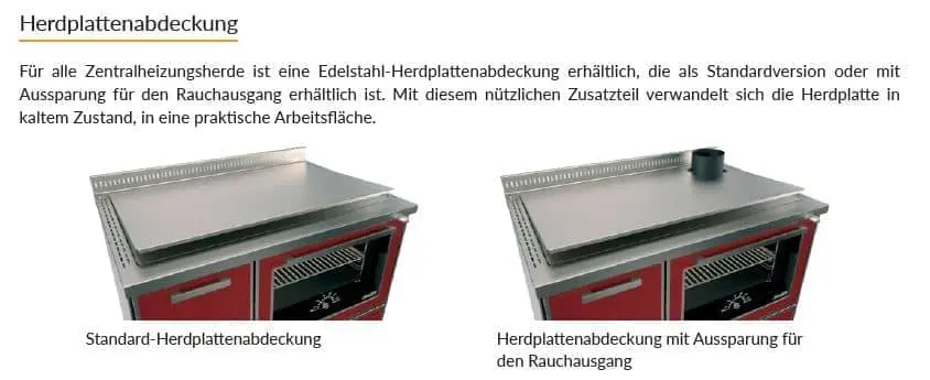 Rizzoli RTVE 90 Epoka - Herdplattenabdeckung
