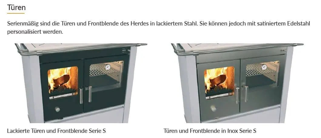 Rizzoli S 60 Edelstahl - Türen