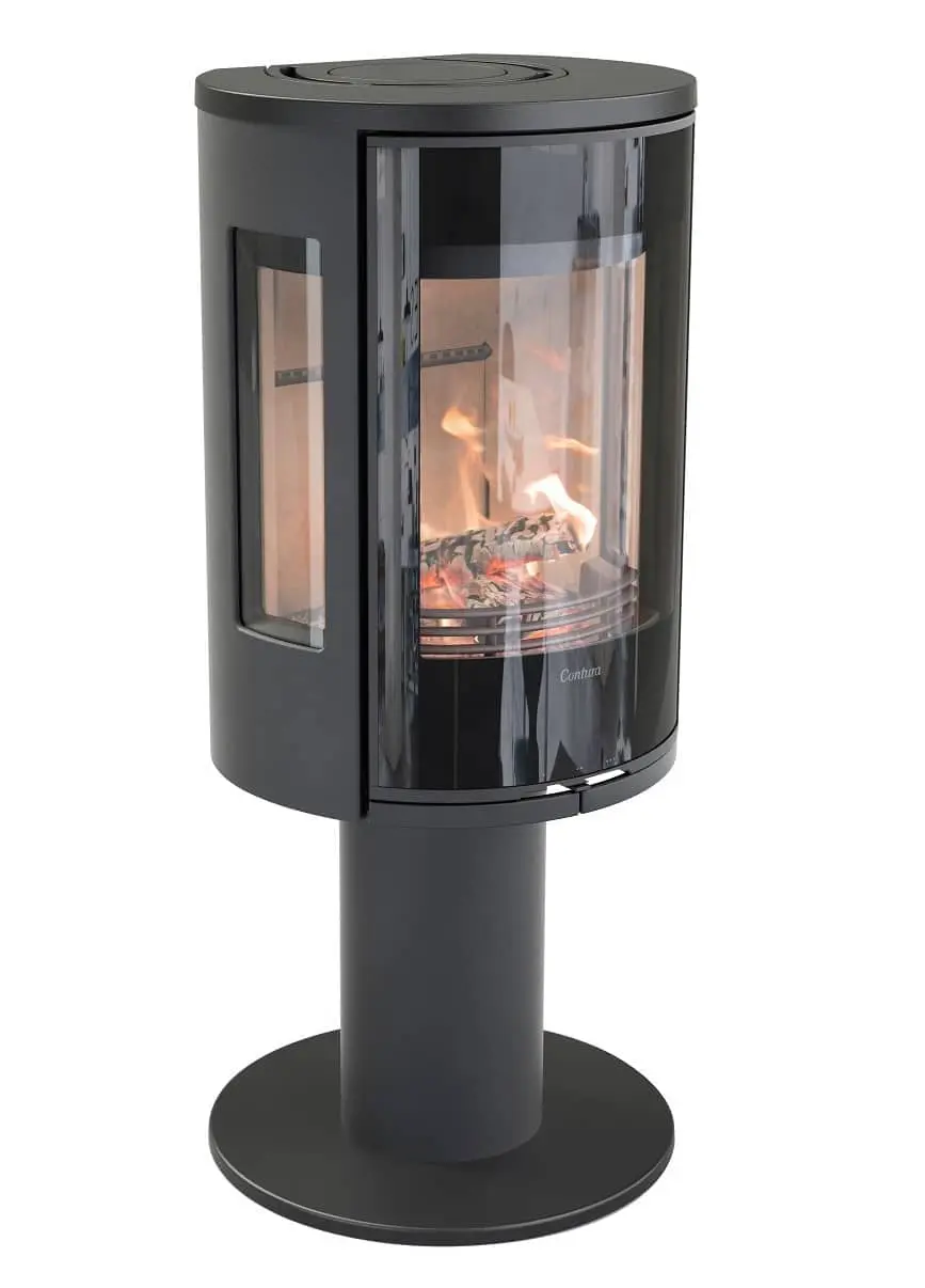 Kaminofen Contura 586G Style - Gusseisenabdeckung