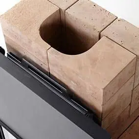 Kamineinsatz Contura i50 - Wärmespeichermagazin