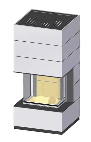 Kaminbausatz Spartherm SIM 1/3 Arte 3RL-60h
