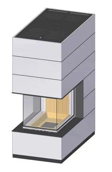Kaminbausatz Spartherm SIM 1/3 Arte U-70h