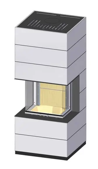 Kaminbausatz Spartherm SIM 2/3 Arte 3RL-60h