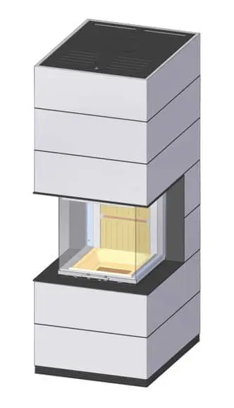 Kaminbausatz Spartherm SIM 2/3 Arte U-50h