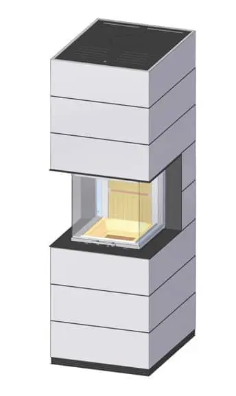 Kaminbausatz Spartherm SIM 3/3 Arte U-50h