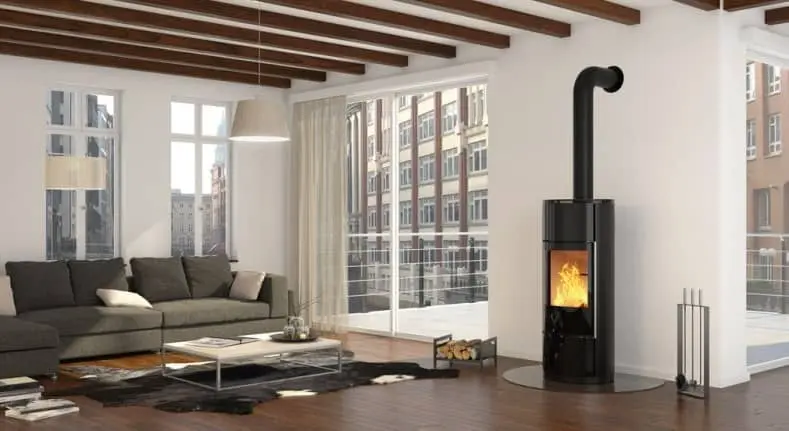 Kaminofen Spartherm Senso L RLU - Glas | Nero