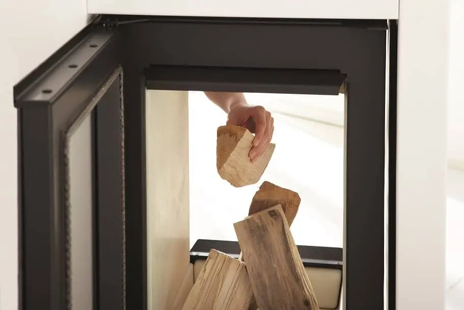 Kaminofen Spartherm a8 - Brennraum