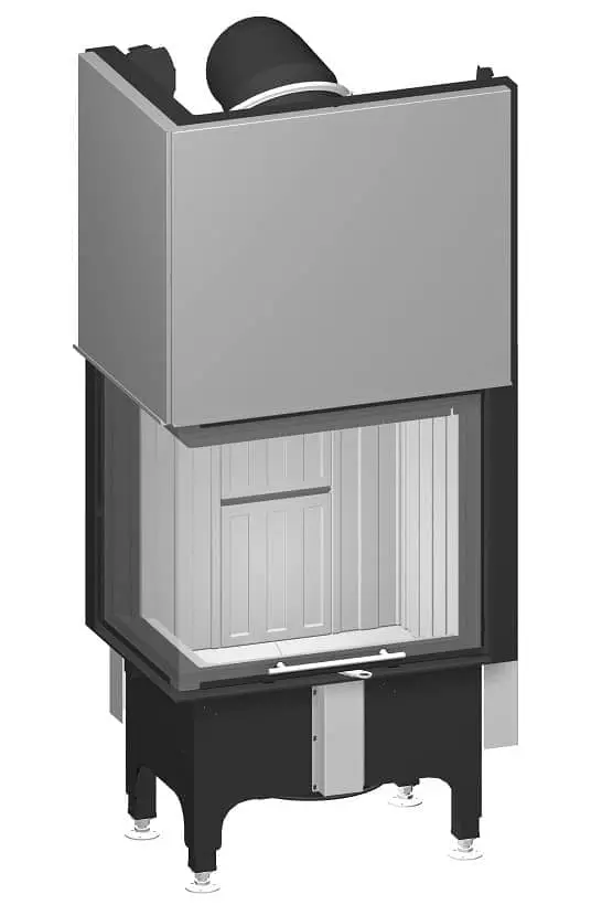 Kamineinsatz Spartherm Varia 2L-55h RLU - Fenstereck links