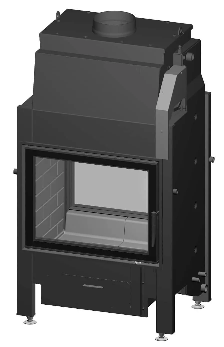Kamineinsatz Spartherm Varia FD H2O - Türanschlag links