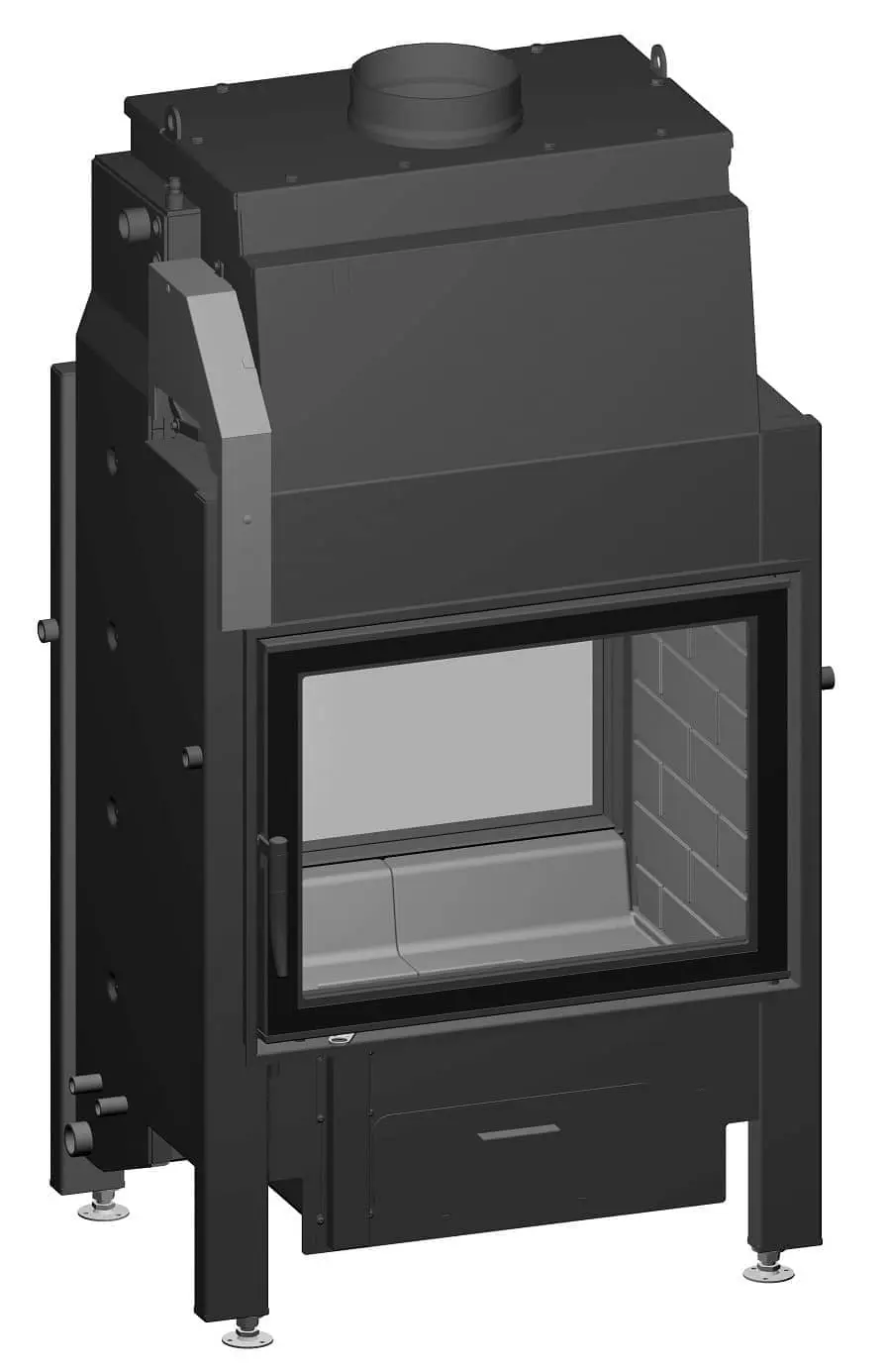 Kamineinsatz Spartherm Varia FD H2O - Türanschlag rechts