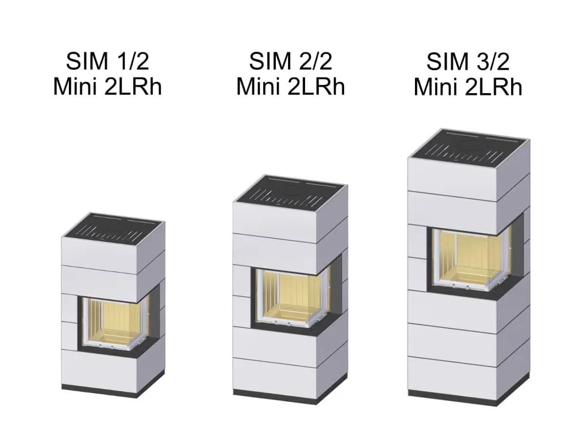 Kaminbausatz Spartherm SIM Mini 2LRh