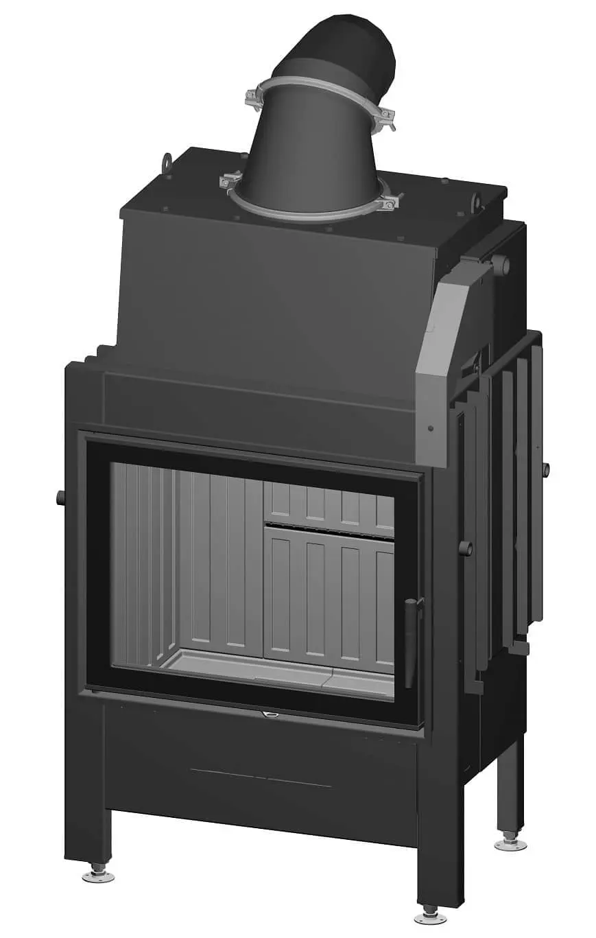 Kamineinsatz Spartherm Varia 1V H2O - Türanschlag links; wassergeführt