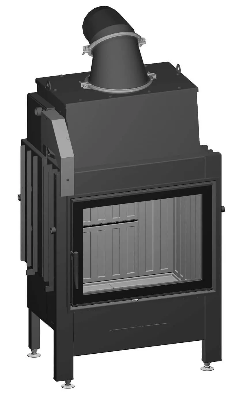 Kamineinsatz Spartherm Varia 1V H2O - Türanschlag rechts; wassergeführt