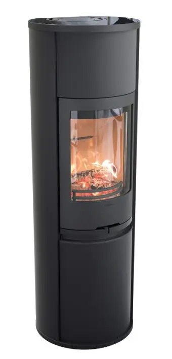 Kaminofen Contura 690 Style - Korpus schwarz; Glasabdeckung