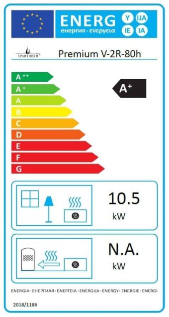 Kamineinsatz Spartherm Premium V-2R-80h Tür hochschiebbar Fenstereck