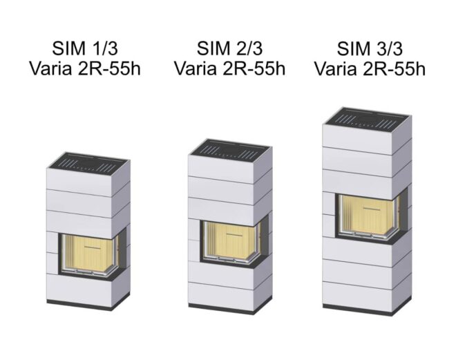 Kaminbausatz Spartherm SIM Varia 2R-55h