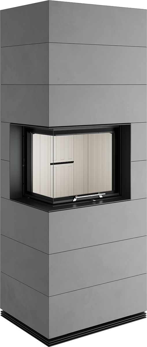 Kaminbausatz Spartherm SIM Varia 2L-55h Tür hochschiebbar