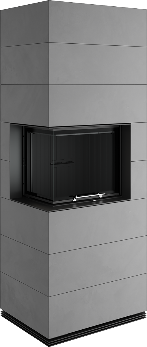 Kaminbausatz Spartherm SIM Varia 2L-55h Tür hochschiebbar – Bild 2